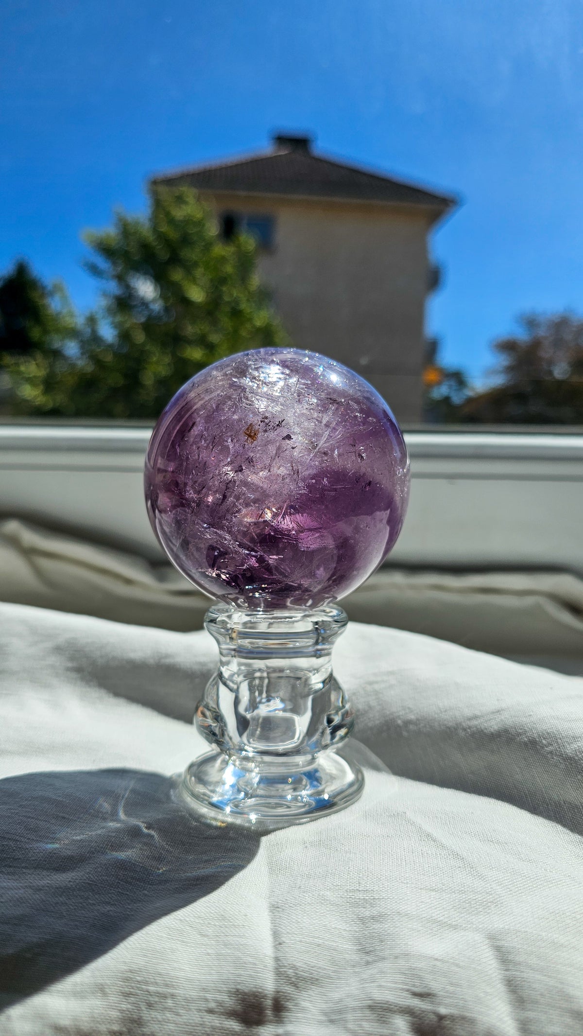 Amethyst Sphere - Large
