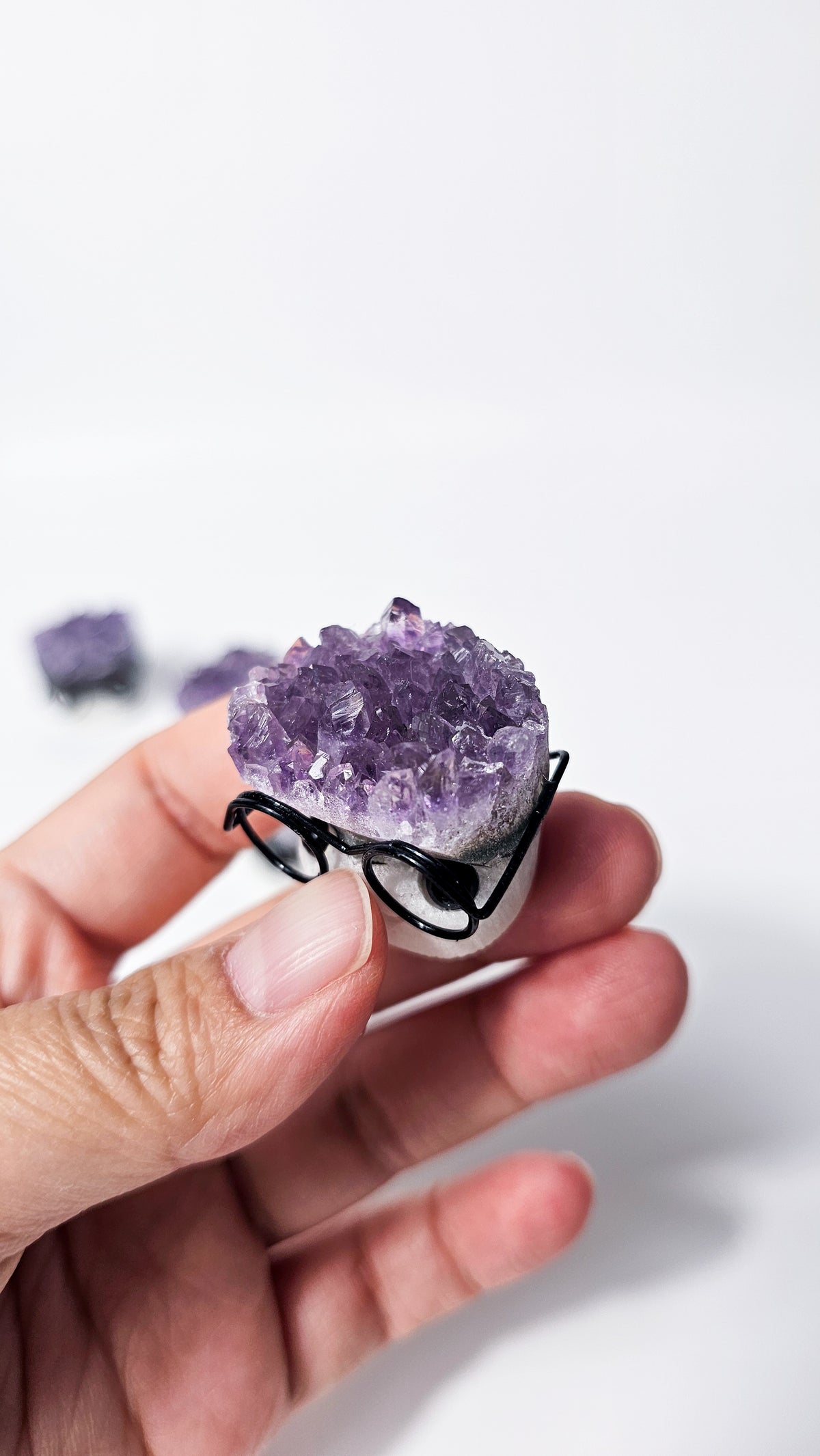 Amethyst Crystal Hedgehog
