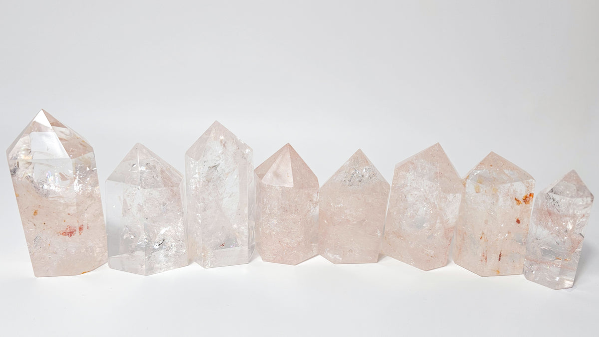 Pink Himalayan Quartz towers - Medium/Small