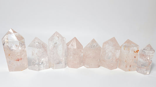 Pink Himalayan Quartz towers - Medium/Small