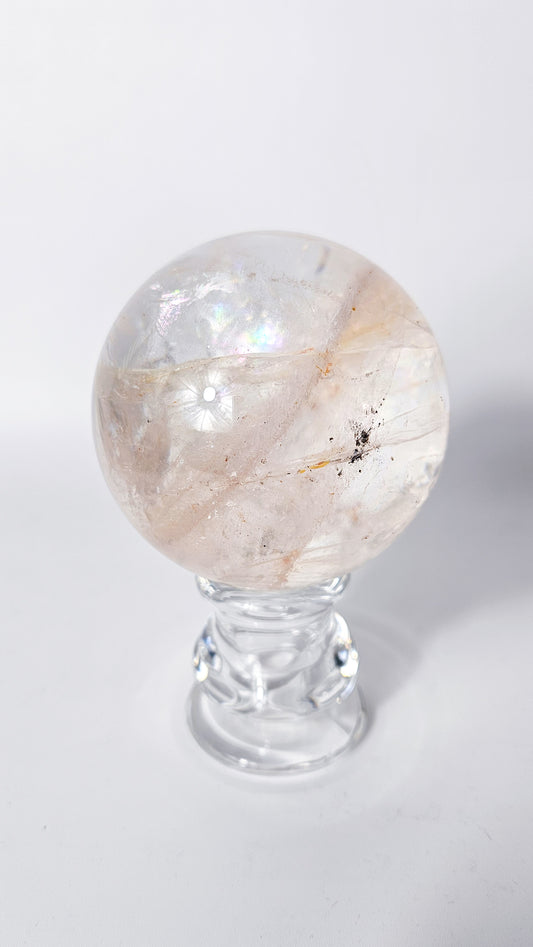Pink Himalayan Quartz Sphere - Large