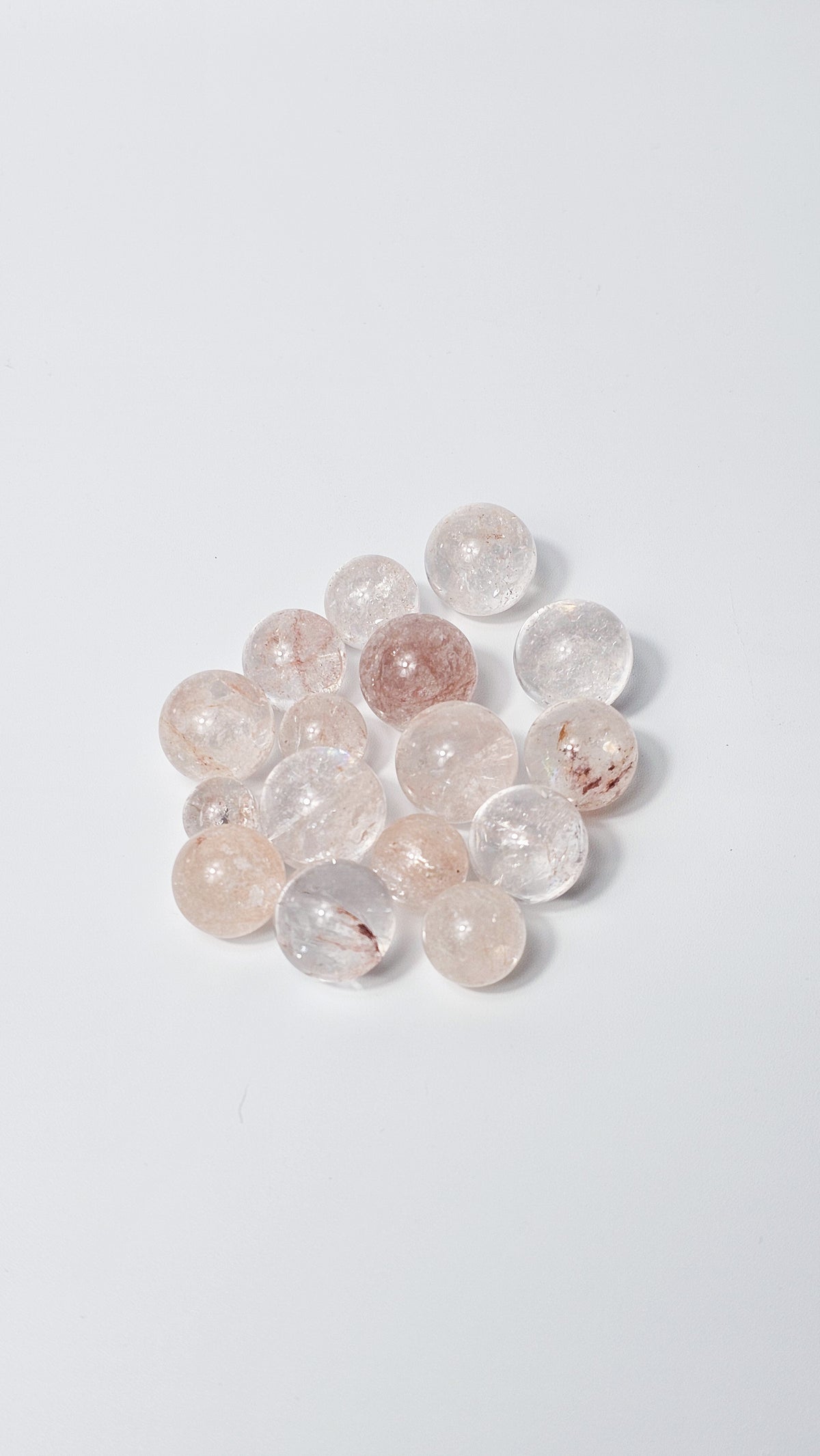 Pink Himalayan Quartz Mini Spheres