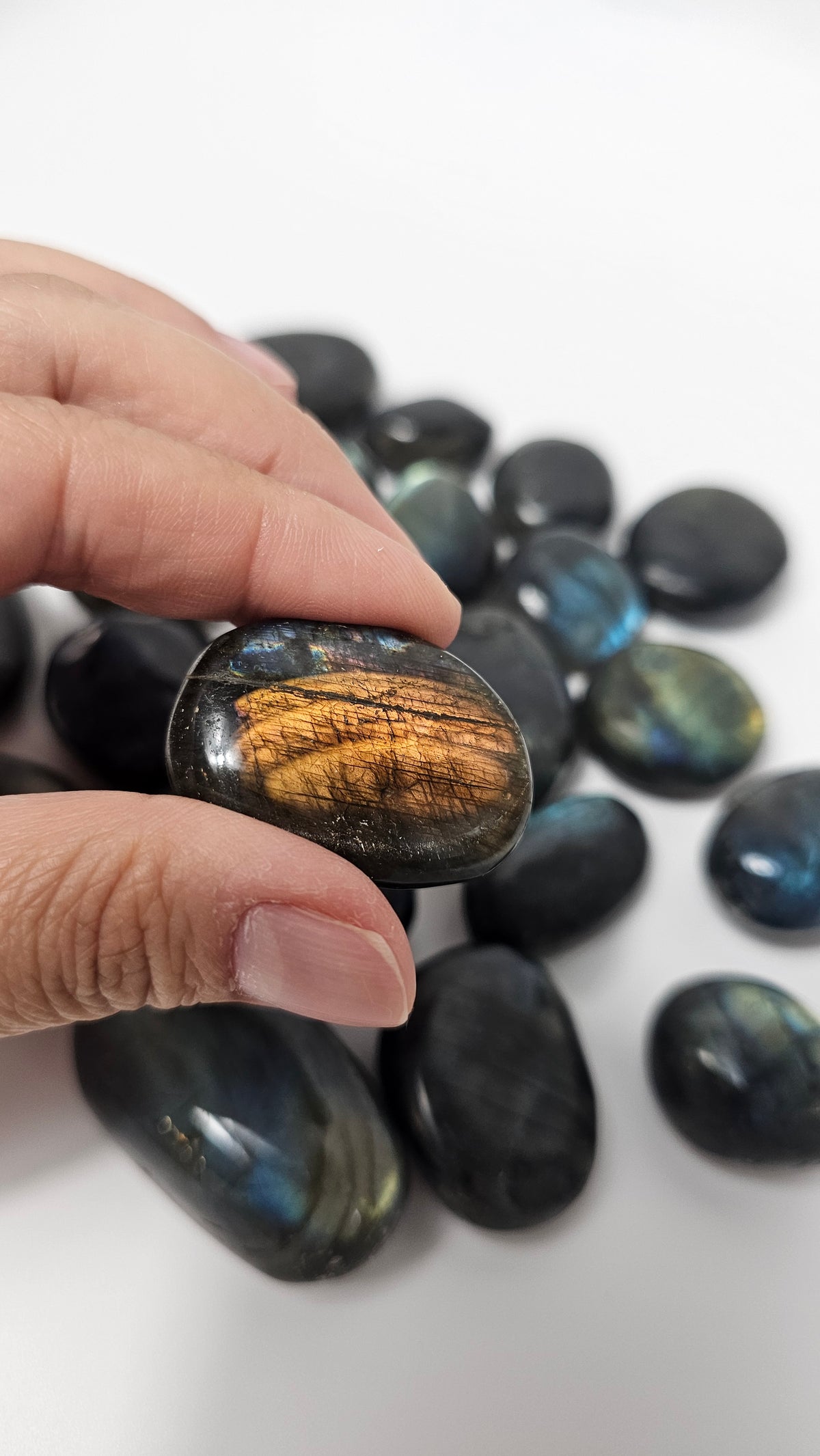 Labradorite Mini Palm Stone