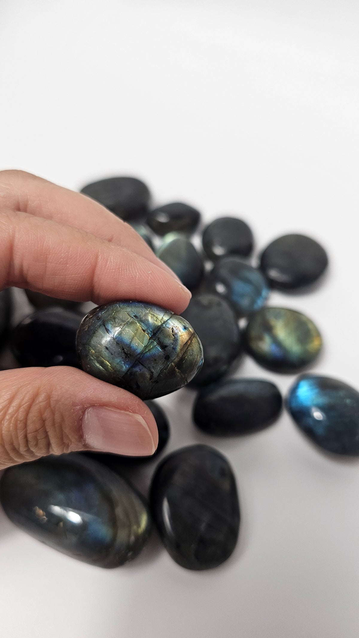 Labradorite Mini Palm Stone