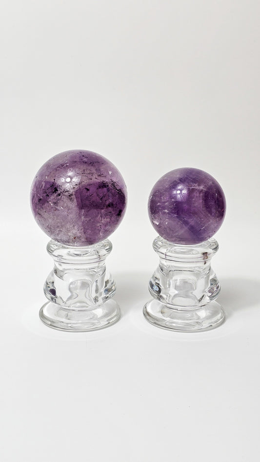 Brazilian Phantom Amethyst Sphere – Medium/Small