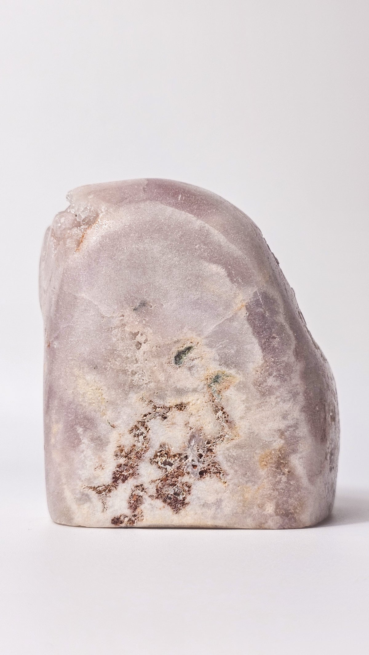 Brazilian Pink Amethyst Druzy Freeform – Large