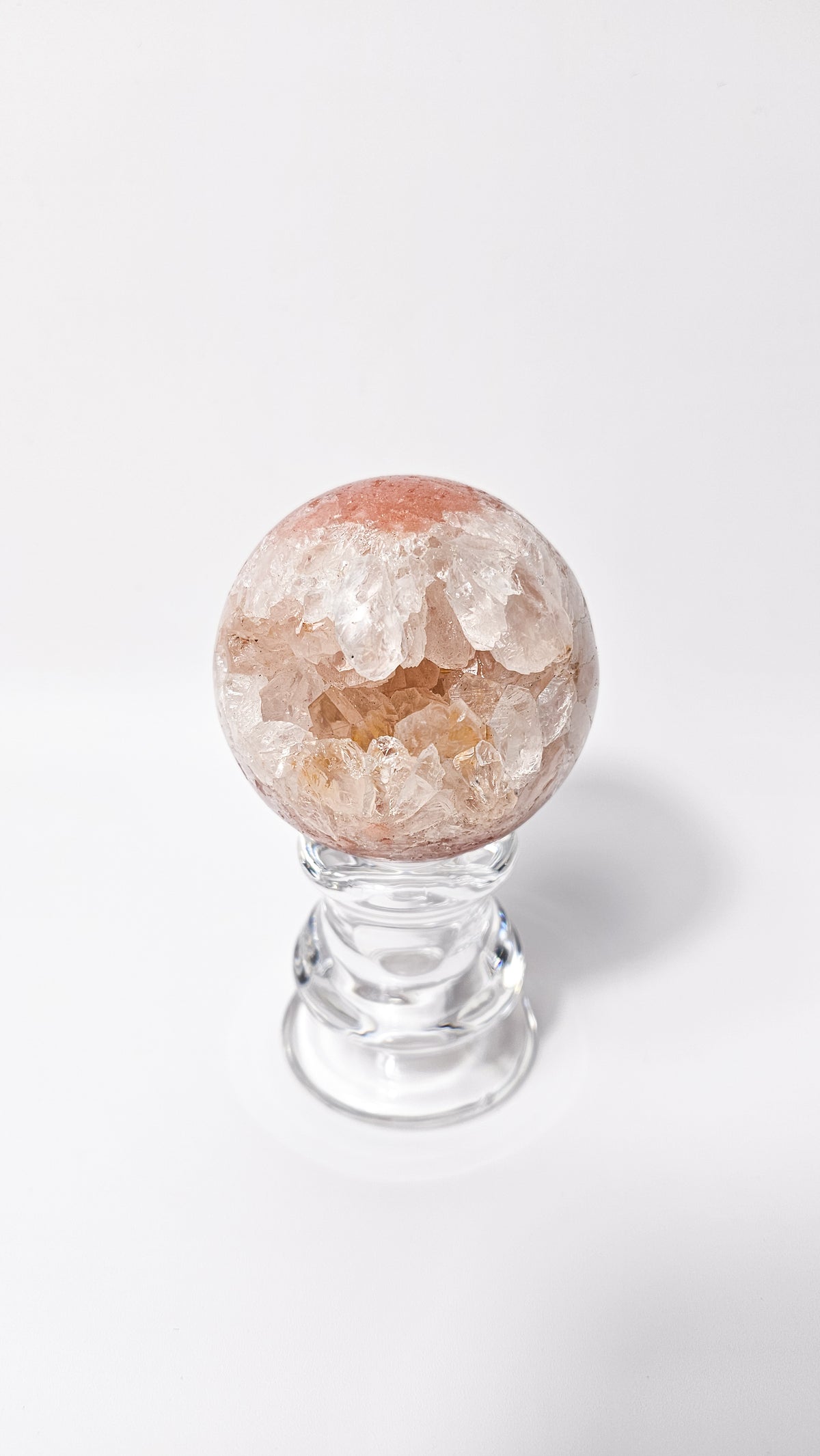 Brazilian Pink Amethyst Spheres