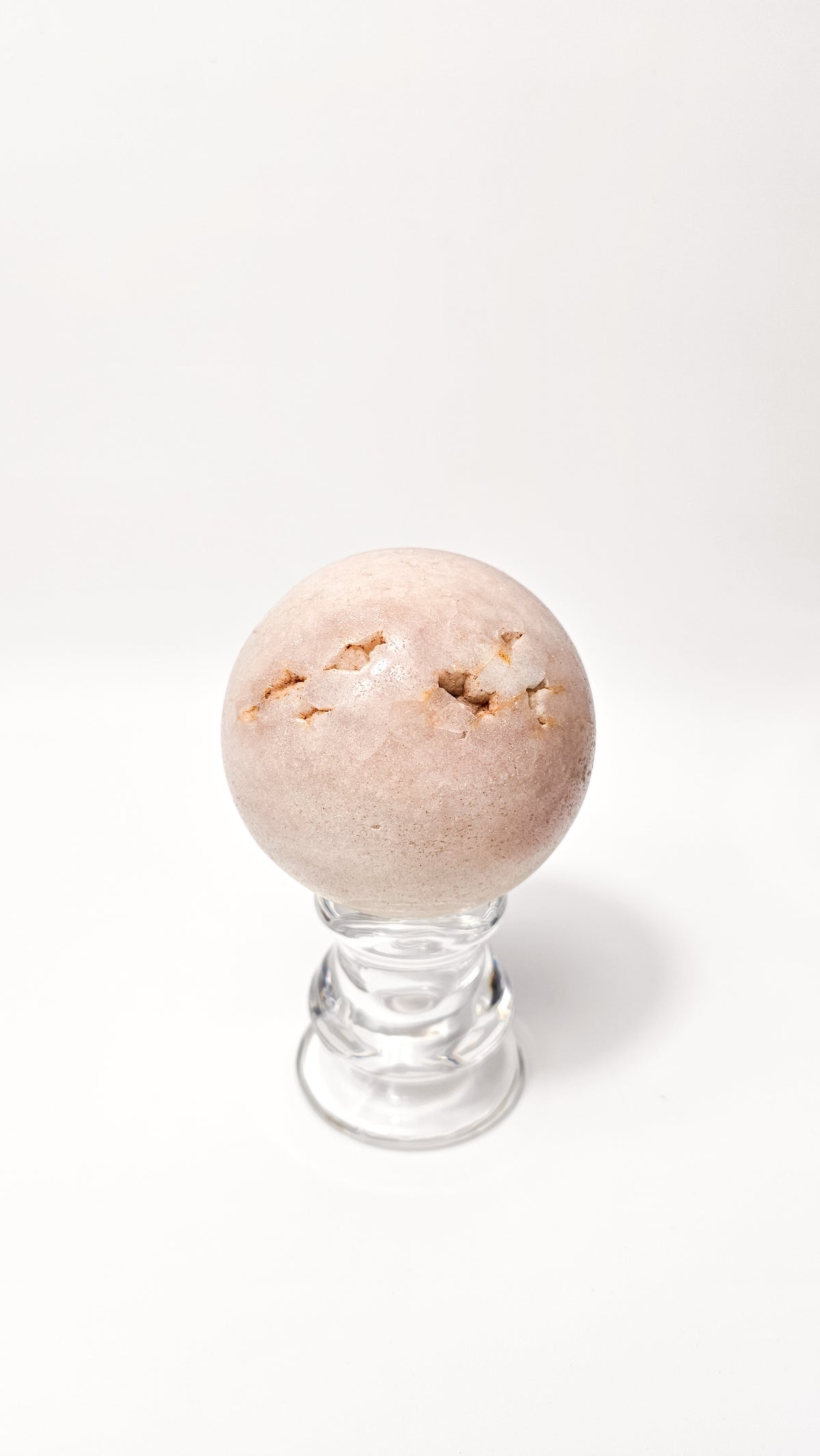 Brazilian Pink Amethyst Spheres