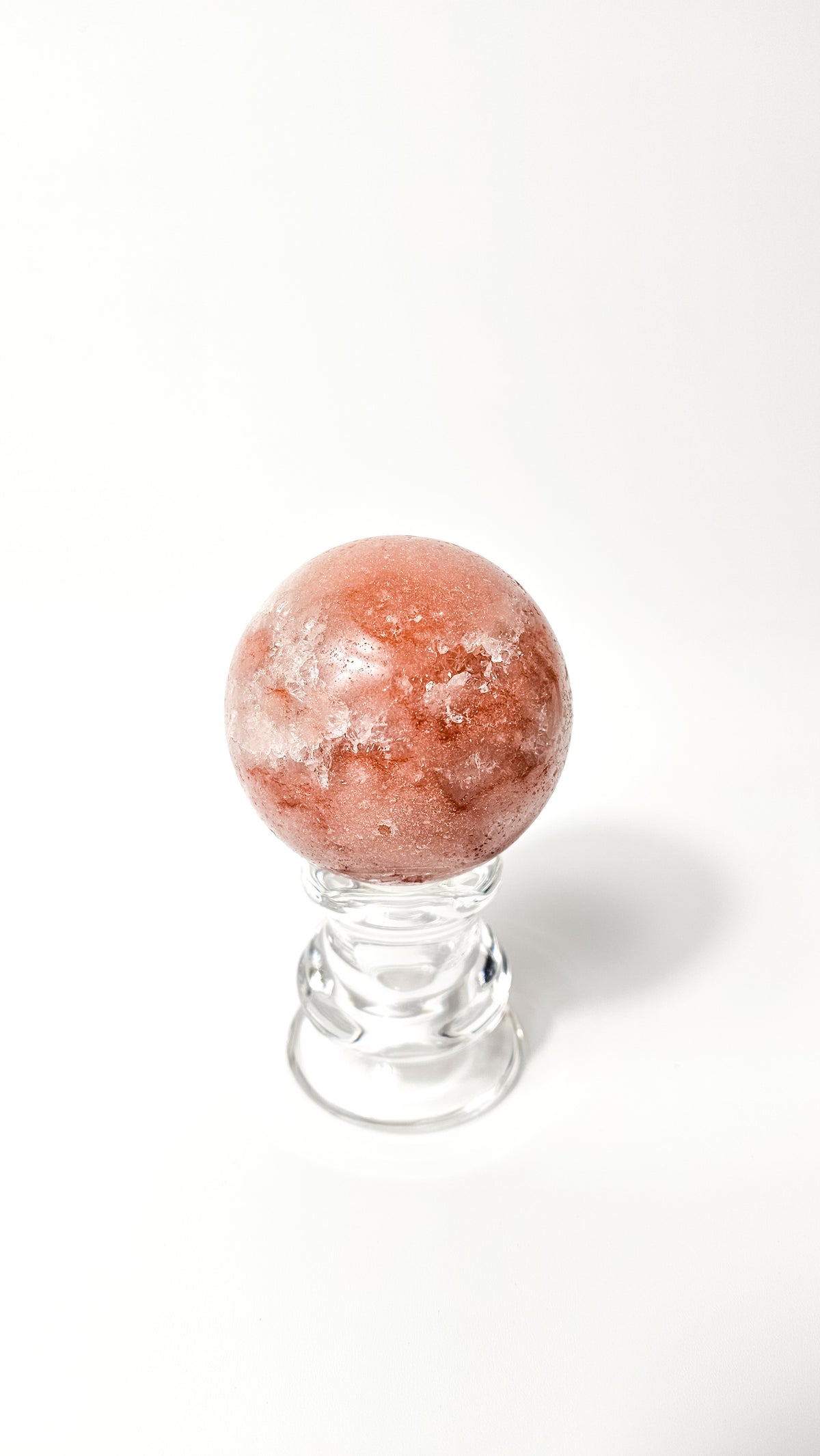 Brazilian Pink Amethyst Spheres