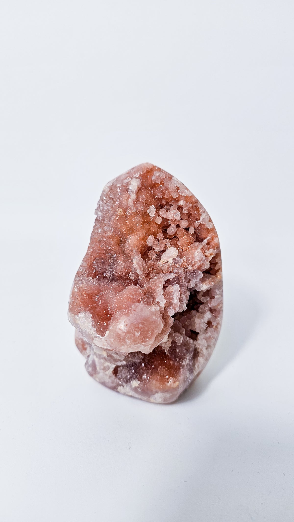 Brazilian Pink Amethyst Druzy Freeform – Large