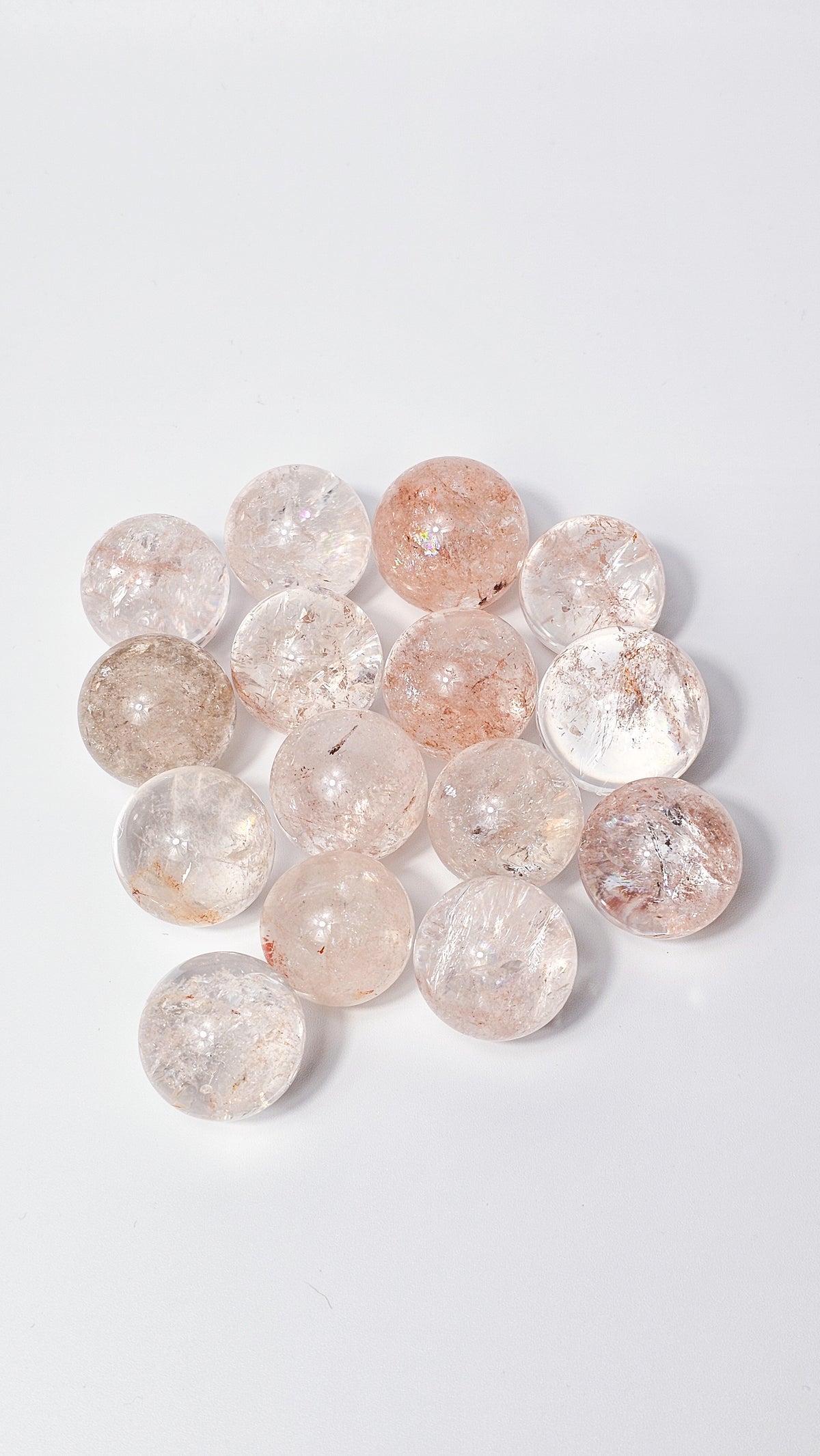 Pink Himalayan Quartz Mini Spheres
