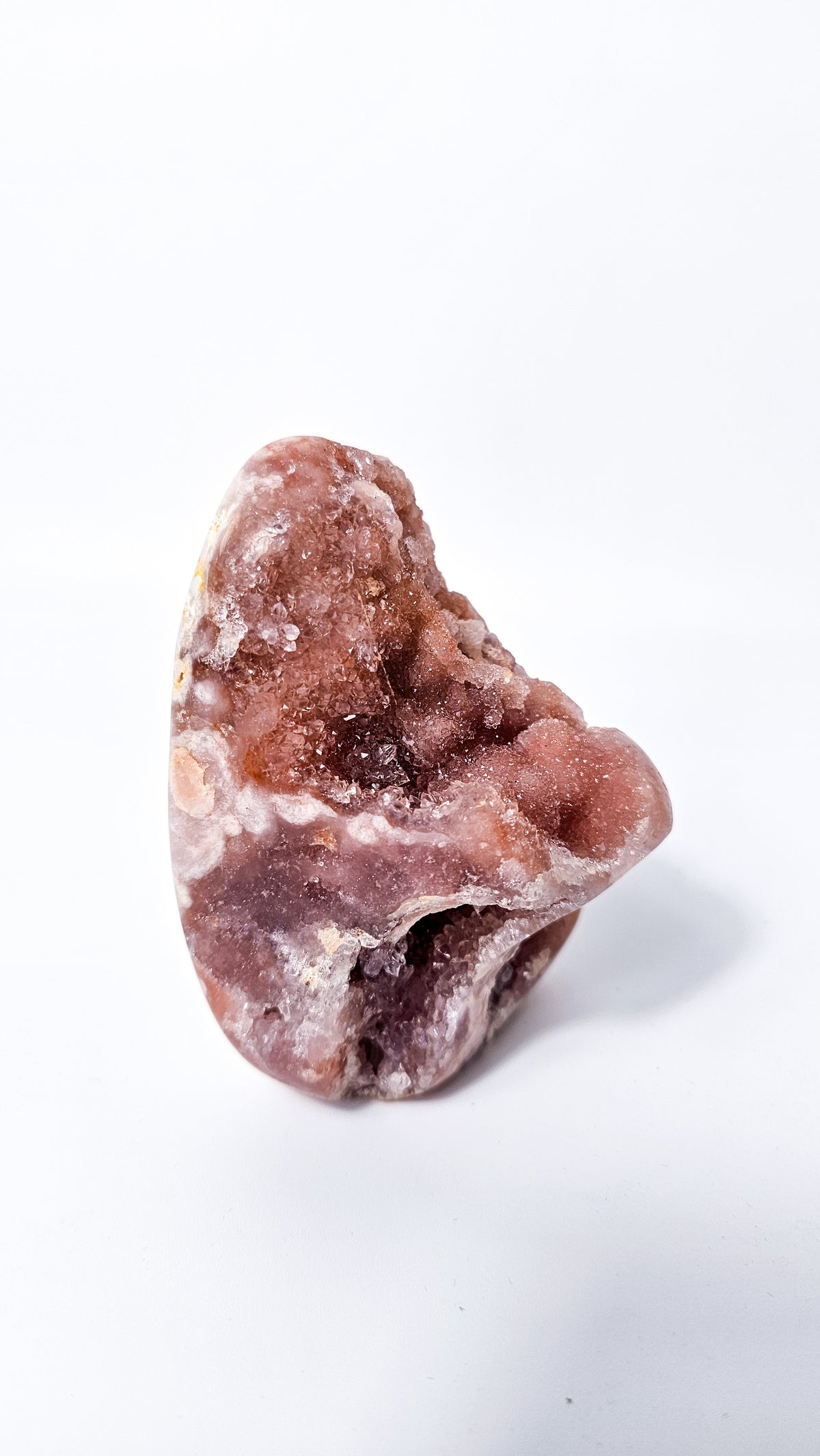 Brazilian Pink Amethyst Druzy Freeform – Large